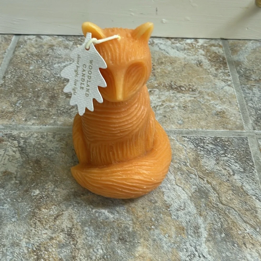 Anthropologie Woodlawn Candle Fox 🦊 NIB